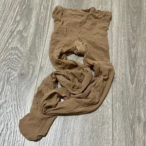 Tan Pantyhose - Reinforced Toe